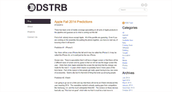 Desktop Screenshot of dstrb.com
